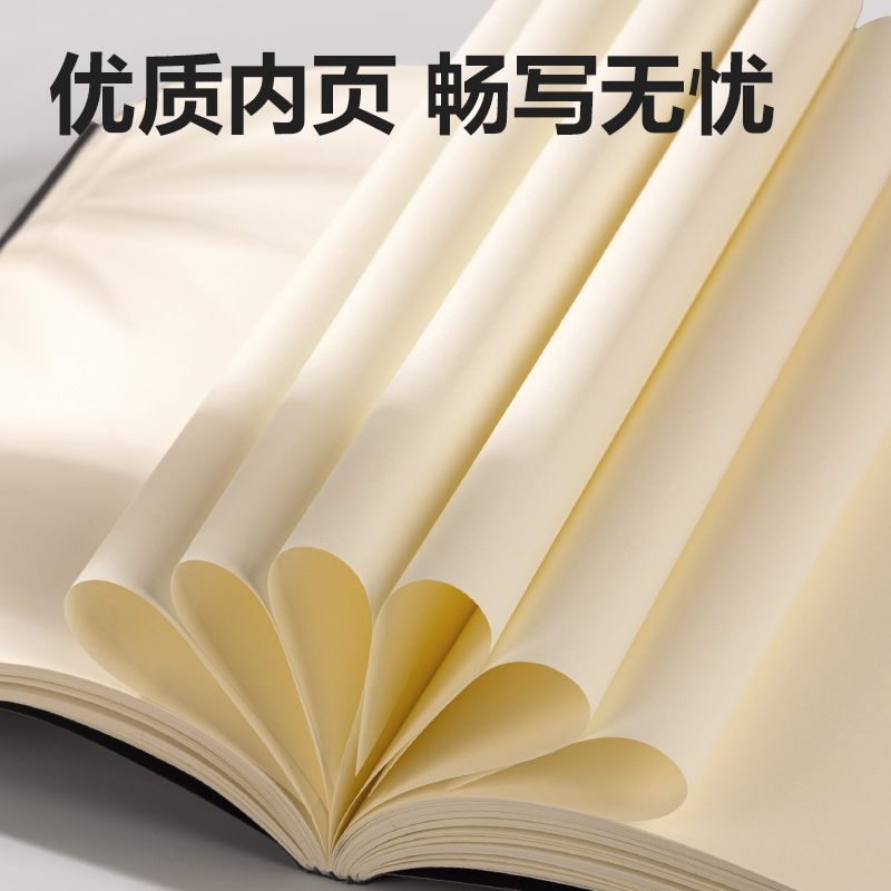 s36沙龙会JA5128锁线胶装本(玄色-空缺)(1本/包)