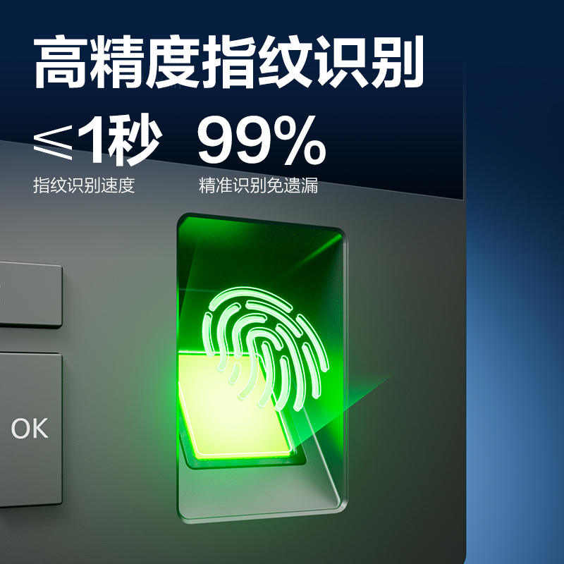 s36沙龙会AH12W人脸识别考勤机(深空灰)（台）